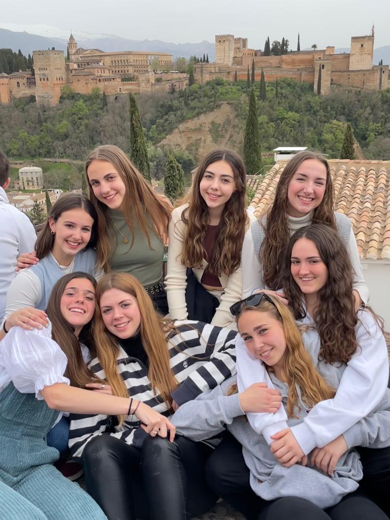 Cadete Fem en el Mirador de San Nicolás de Granada