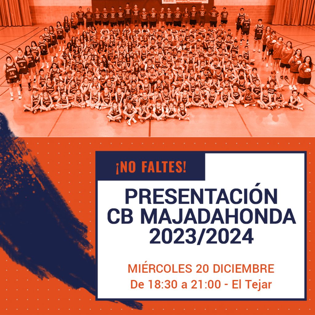 Cartel Presentación CBM 2023/2024